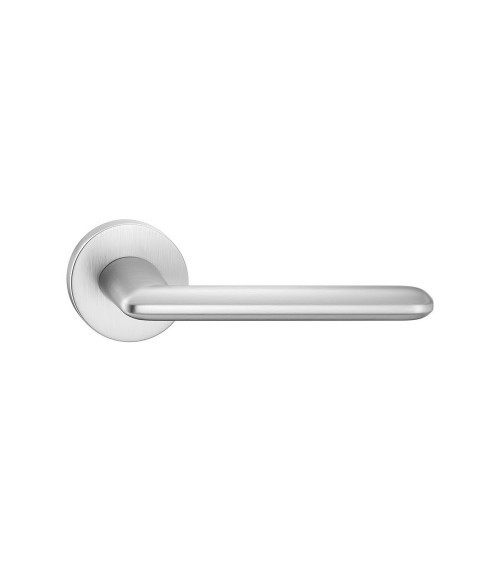Maniglia per porta in cromo satinato Spark maniglia design