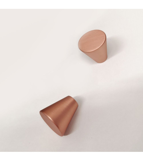 Pomolo per mobile rame AMBIENT maniglia design