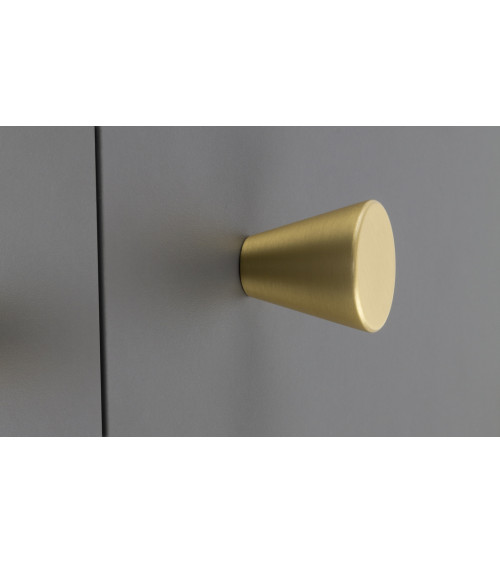 Pomello per mobile oro opaco AMBIENT maniglia design