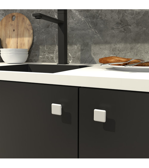 Pomolo per mobile bianco NOX design