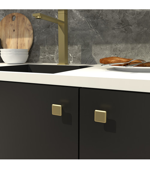 Pomolo per mobile oro opaco NOX design
