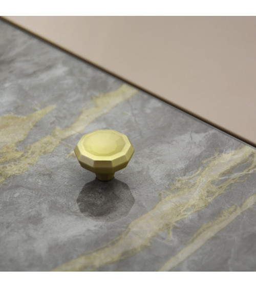 Pomello per mobile oro opaco CAMPANA maniglia design