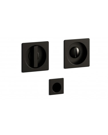 Maniglia per porta grafite incassata con serratura, per porta scorrevole, MANDELLI 1108TN/S - maniglia design