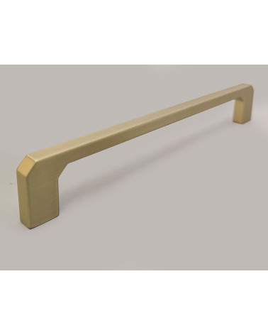 Maniglia per mobile oro opaco CAMPANA maniglia design leggermente di traverso