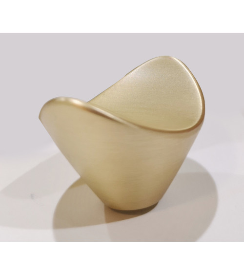 Pomolo per mobile oro opaco DIUNA maniglia design
