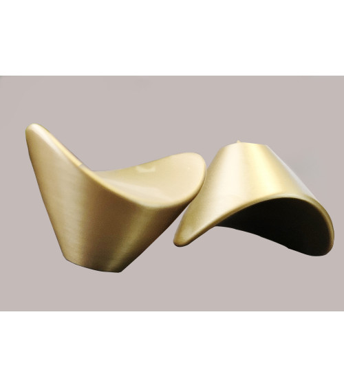 Pomolo per mobile oro opaco DIUNA maniglia design