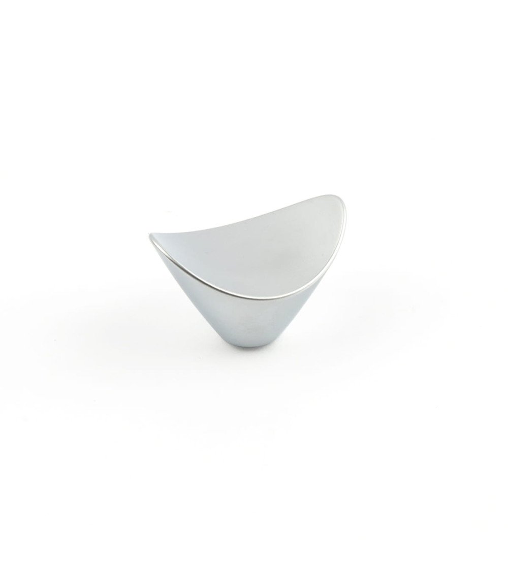 Pomello per mobile cromato satinato DIUNA maniglia design