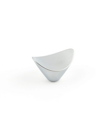 Pomello per mobile cromato satinato DIUNA maniglia design