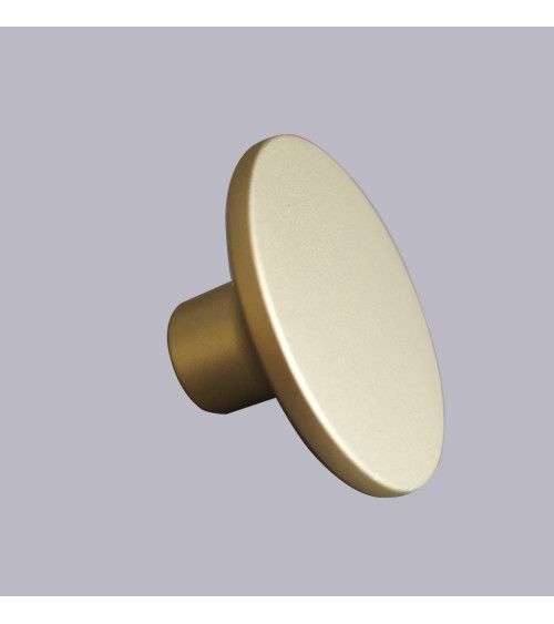 Pomello per mobile oro opaco ASTRO maniglia design