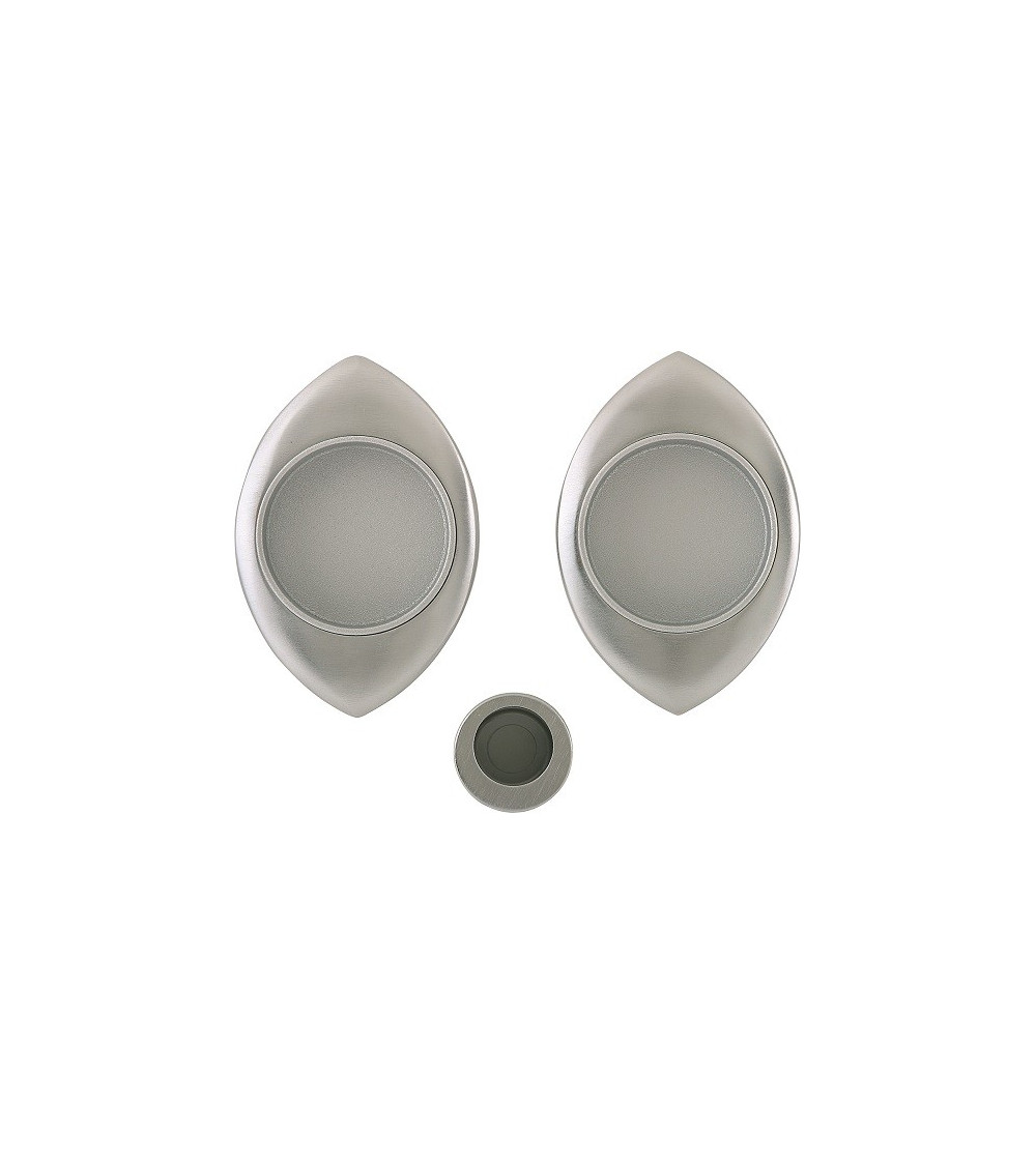 Maniglia per porta scorrevole cromata satinata MANDELLI 368T maniglia design