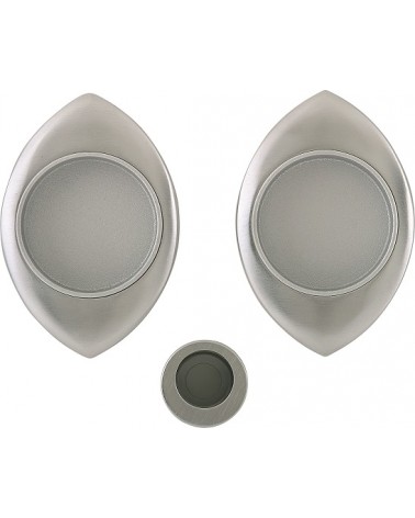 Maniglia per porta scorrevole cromata satinata MANDELLI 368T maniglia design