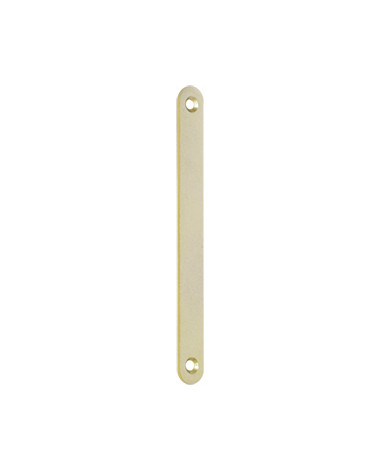 Placca per porta scorrevole colore oro satinato