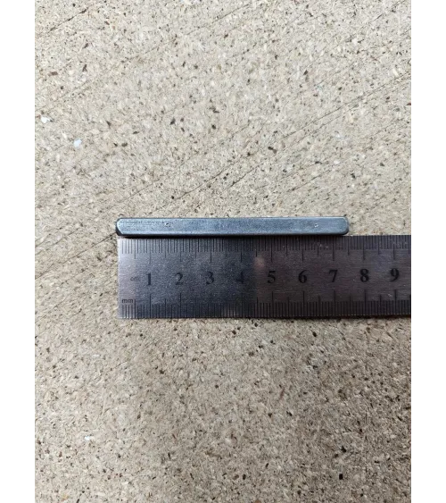 Asta quadra da 6mm di spessore per WC