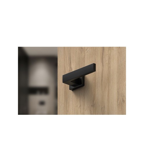 Maniglia per porta nera Focus maniglia design