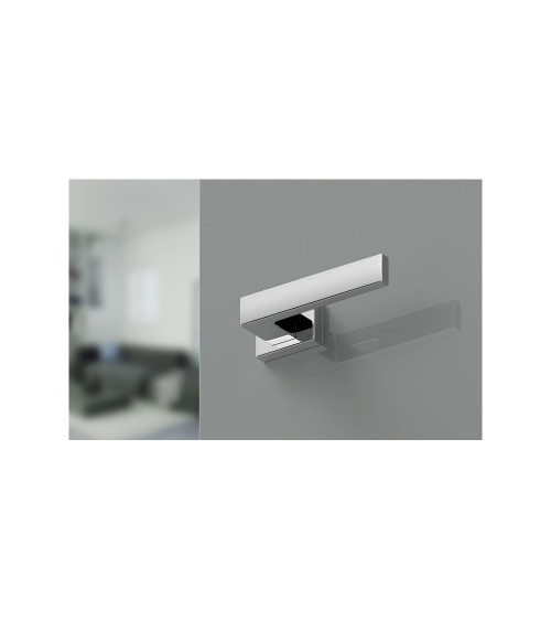 Maniglia per porta cromo lucido Focus maniglia design