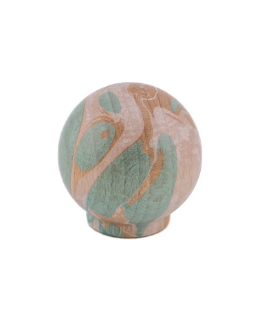 Pomello per mobile in legno di faggio Acqua Ebru