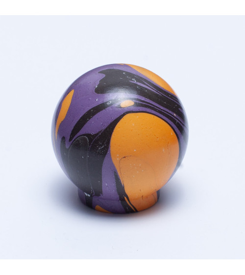 Pomello per mobile in legno di faggio Violet Lune Ebru