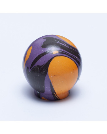 Pomello per mobile in legno di faggio Violet Lune Ebru