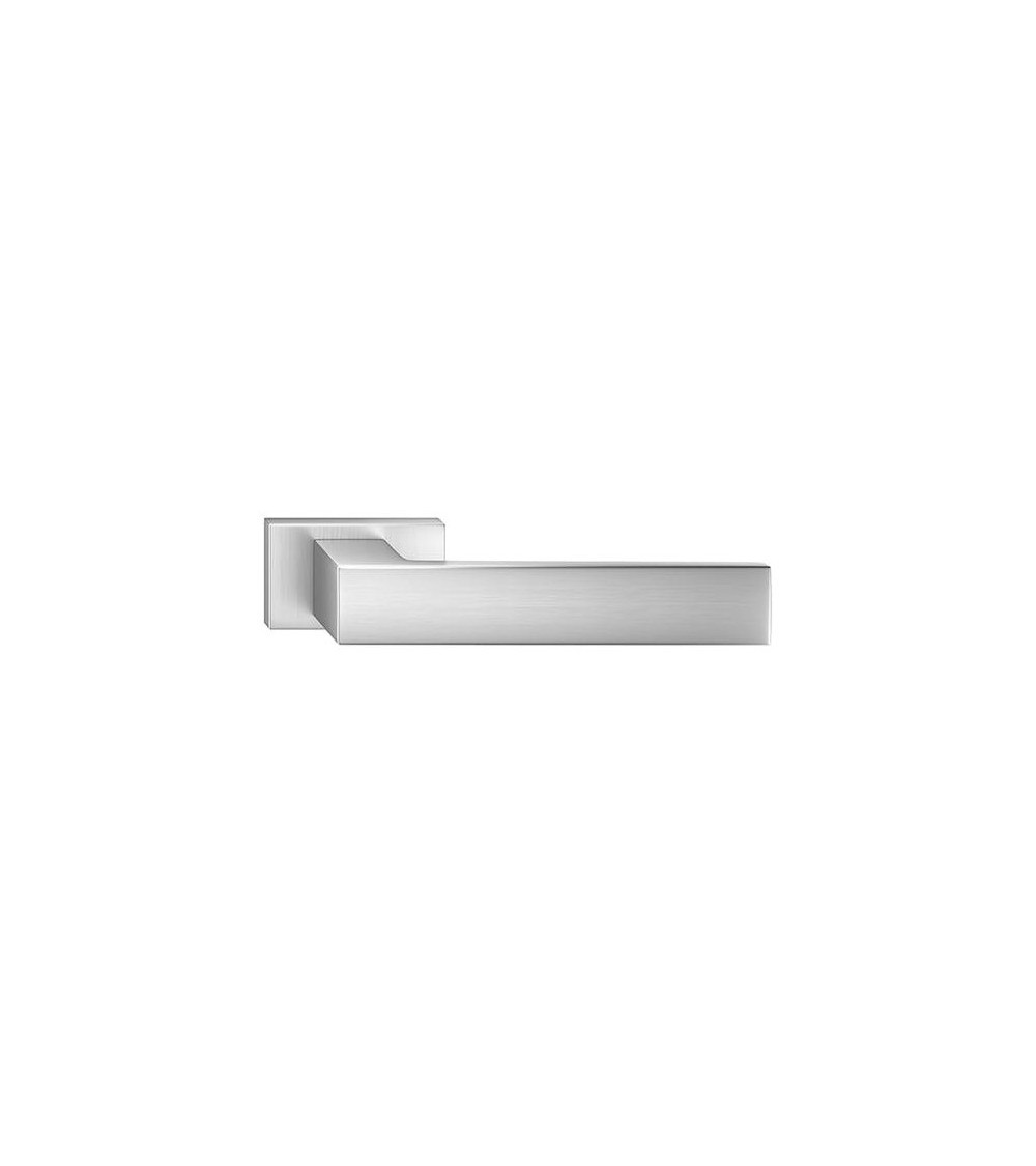 Maniglia per porta cromo satinato Focus maniglia design