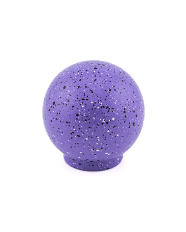 Pomello per mobile in legno di faggio viola e nero e bianco Misto