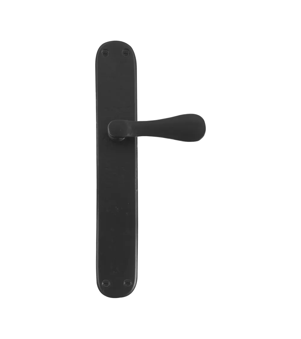 Maniglia per porta nera in ferro 289 - maniglia design