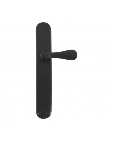 Maniglia per porta nera in ferro 289 - maniglia design