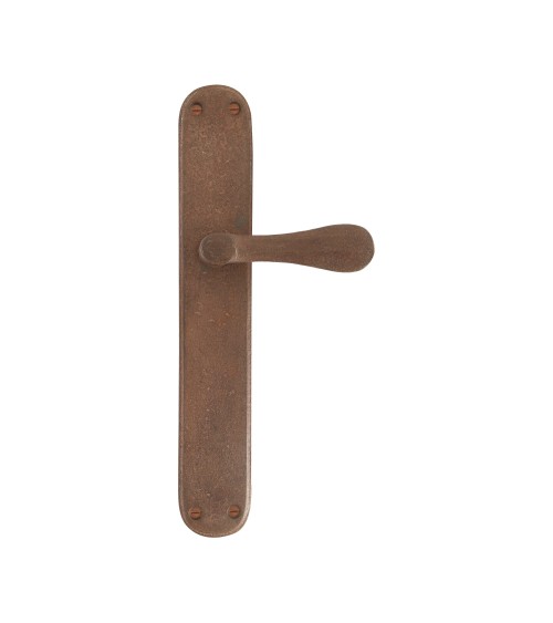 Maniglia per porta ruggine in ferro 289 - maniglia design