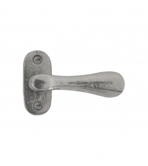 Maniglia per porta retrò - industriale in ferro 289 ovale - maniglia design