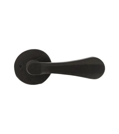 Maniglia per porta retrò - industriale in ferro 289 rotonda - maniglia design