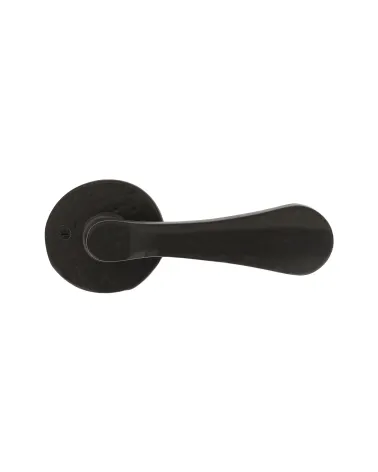 Maniglia per porta retrò - industriale in ferro 289 rotonda - maniglia design
