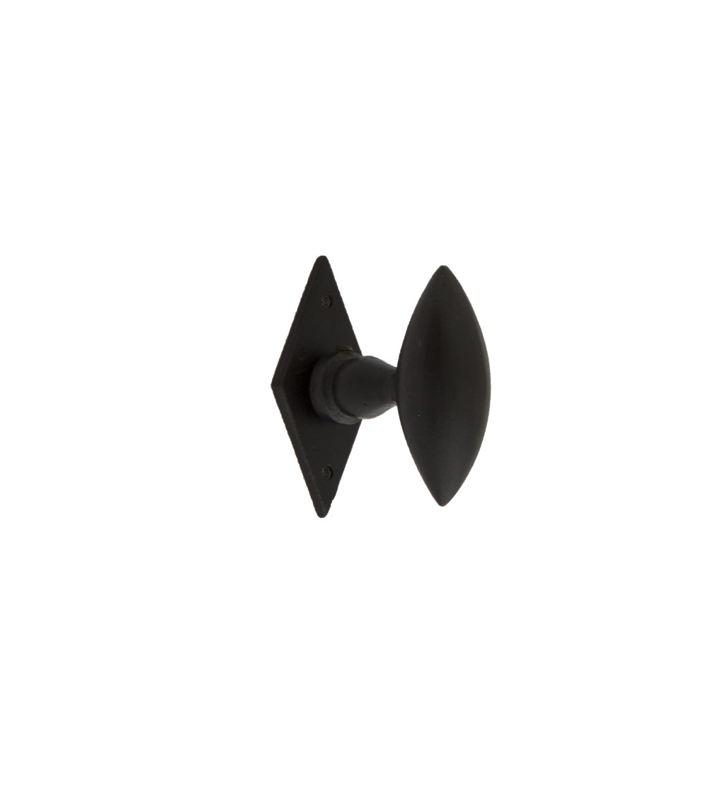 Maniglia per porta nera in ferro 254 - maniglia design