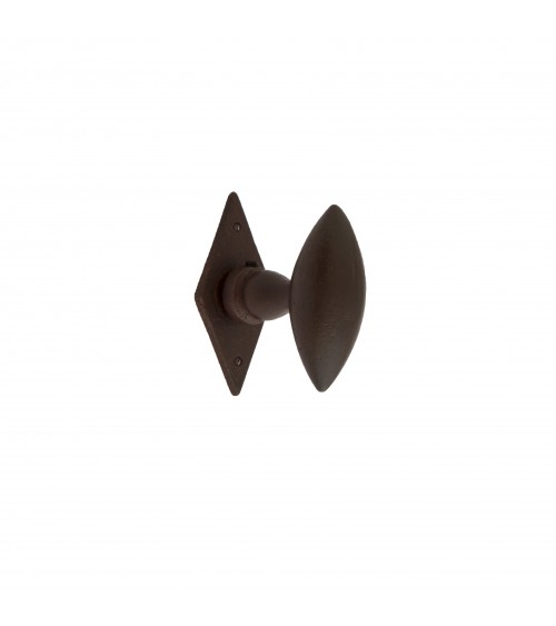 Maniglia per porta arrugginita in ferro 254 - maniglia design