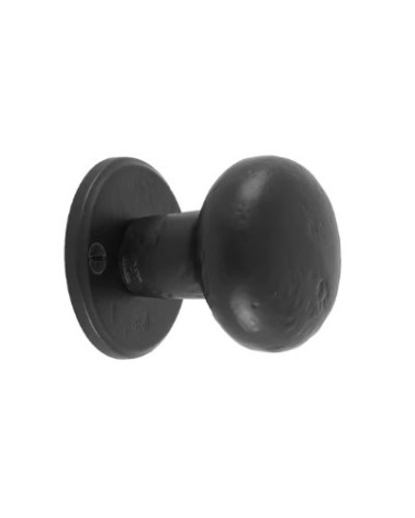 COPPIA POMOLO PER PORTA PHR /50 FERRO INVECCHIATO - NERO (VO) 45mm