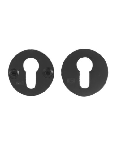 SET ROSETTA DI SICUREZZA /50 FERRO INVECCHIATO - NERO (VO)