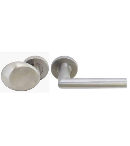 Set di maniglie per pianerottolo in inox per uso intensivo - modello Altesse/Amande