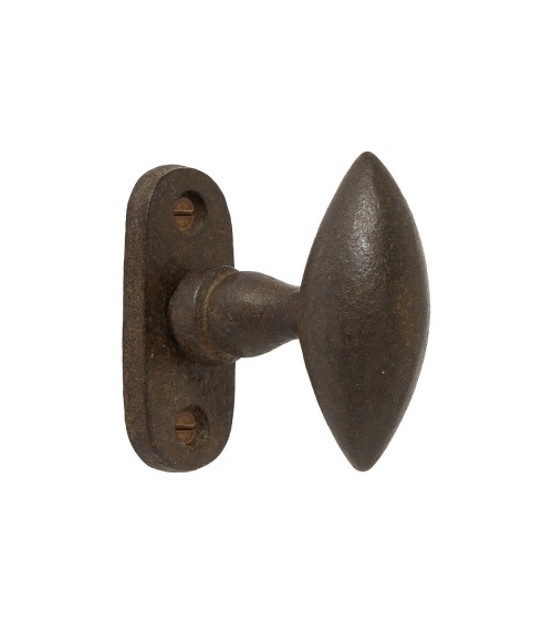 Maniglia per porta arrugginita in ferro 254 - maniglia design