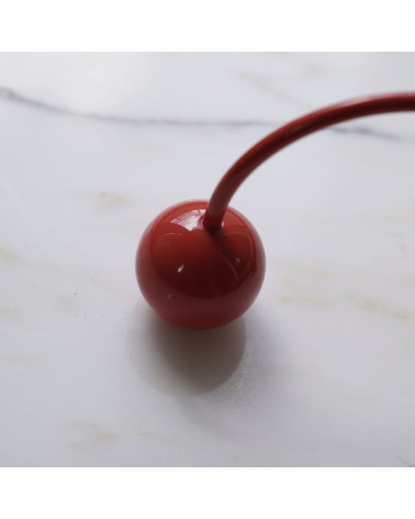 Maniglie per mobile in ottone 10 ROSSO