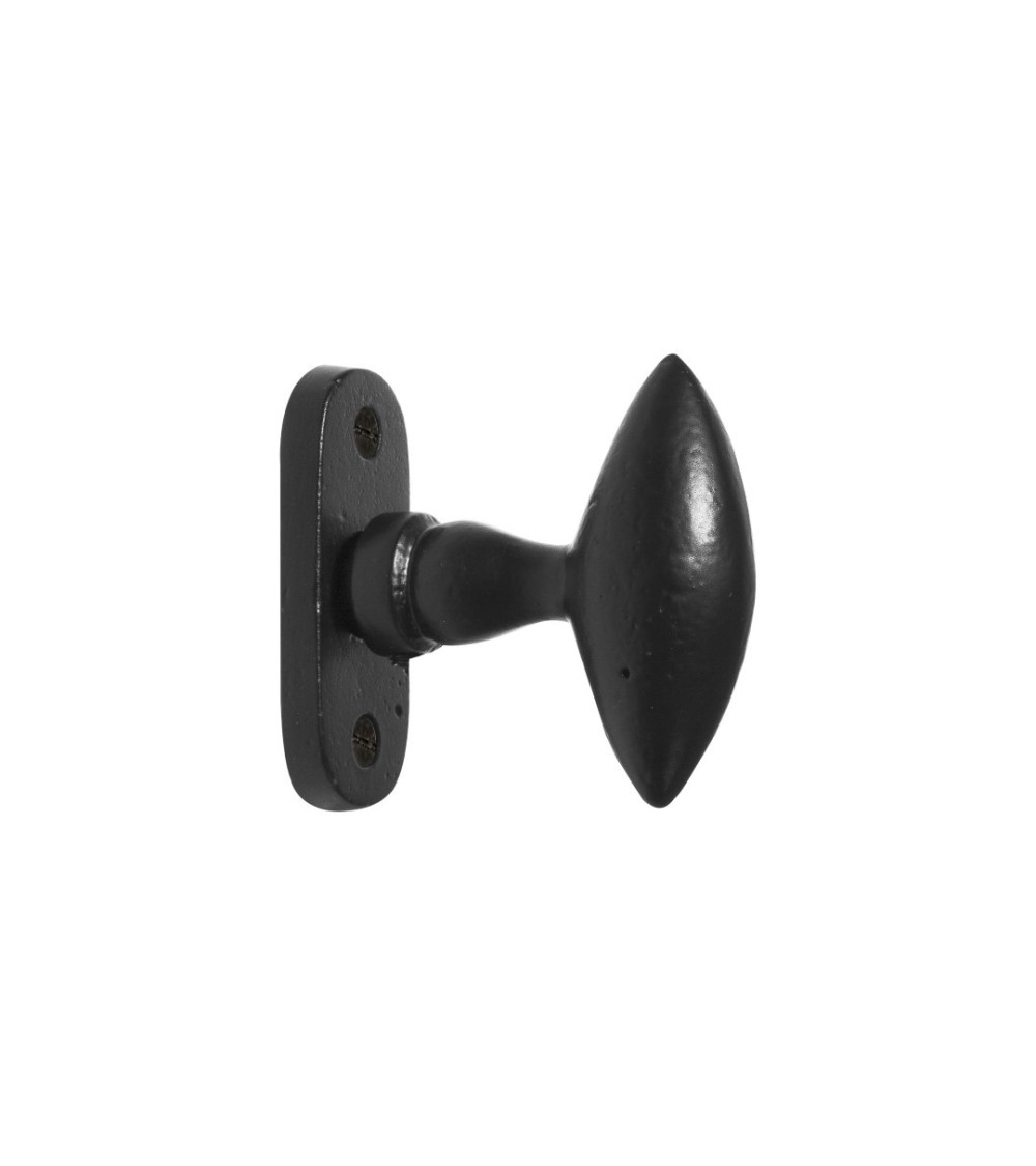 Maniglia per porta retro - industriale in ferro 254 ovale - maniglia design
