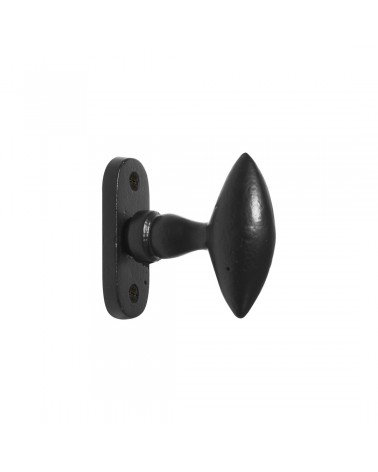 Maniglia per porta retro - industriale in ferro 254 ovale - maniglia design