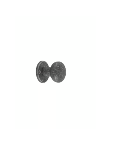 COPPIA POMOLO PER PORTA PHR /50 FERRO INVECCHIATO - (VO) 45mm