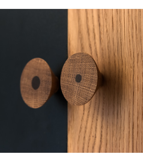 Pomello per mobile INALY 2 in legno