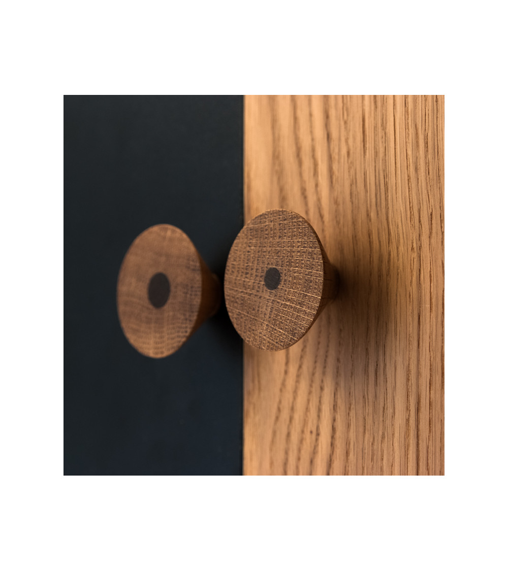 Pomello per mobile INALY 2 in legno