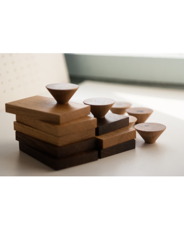 Pomello per mobile INALY 2 in legno