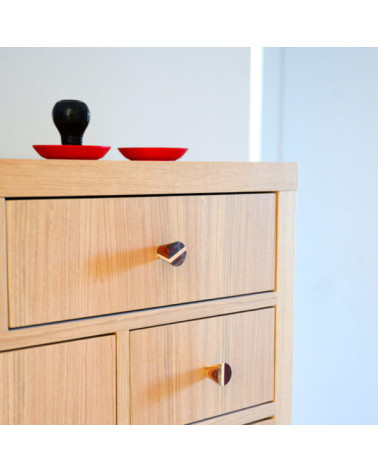 Copia di Pomello per mobile INALY 2 in legno