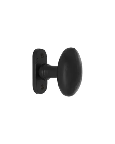 Pomello porta nero in ferro 1020 - maniglia design