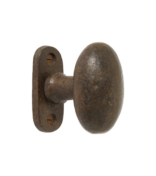 Pomello porta ruggine in ferro 1020 - maniglia design