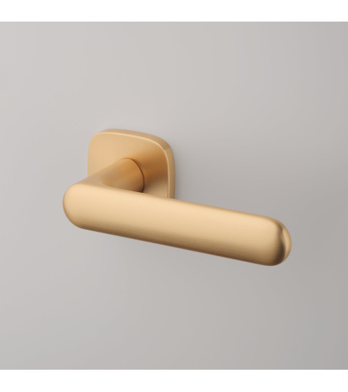 Maniglia per porta oro opaco OLEA design