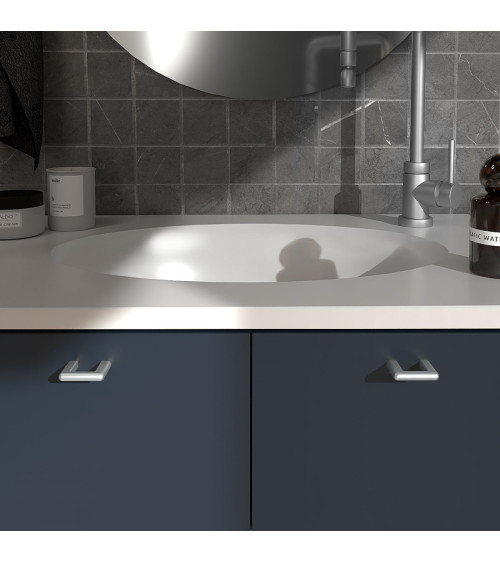 Maniglia per mobile cromo satinato NOX maniglia design