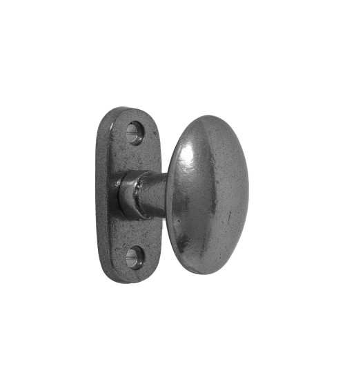 Pomello porta cromato in ferro 1018 - maniglia design