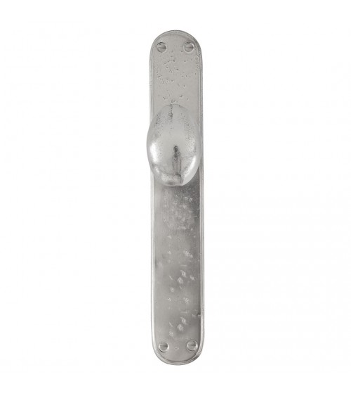 Maniglia per porta cromata in ferro 1020 - maniglia design